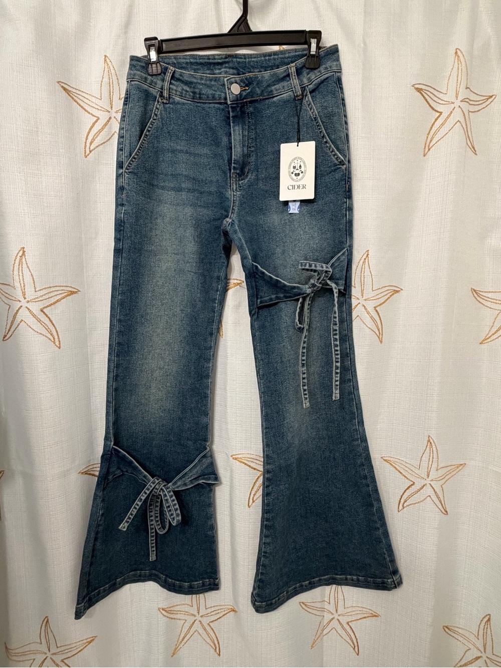 Cider Mid Blue Flared size M new